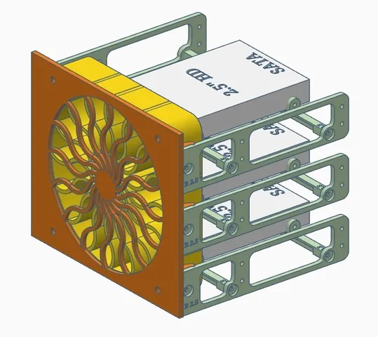 SSD 5.25 bay adapter