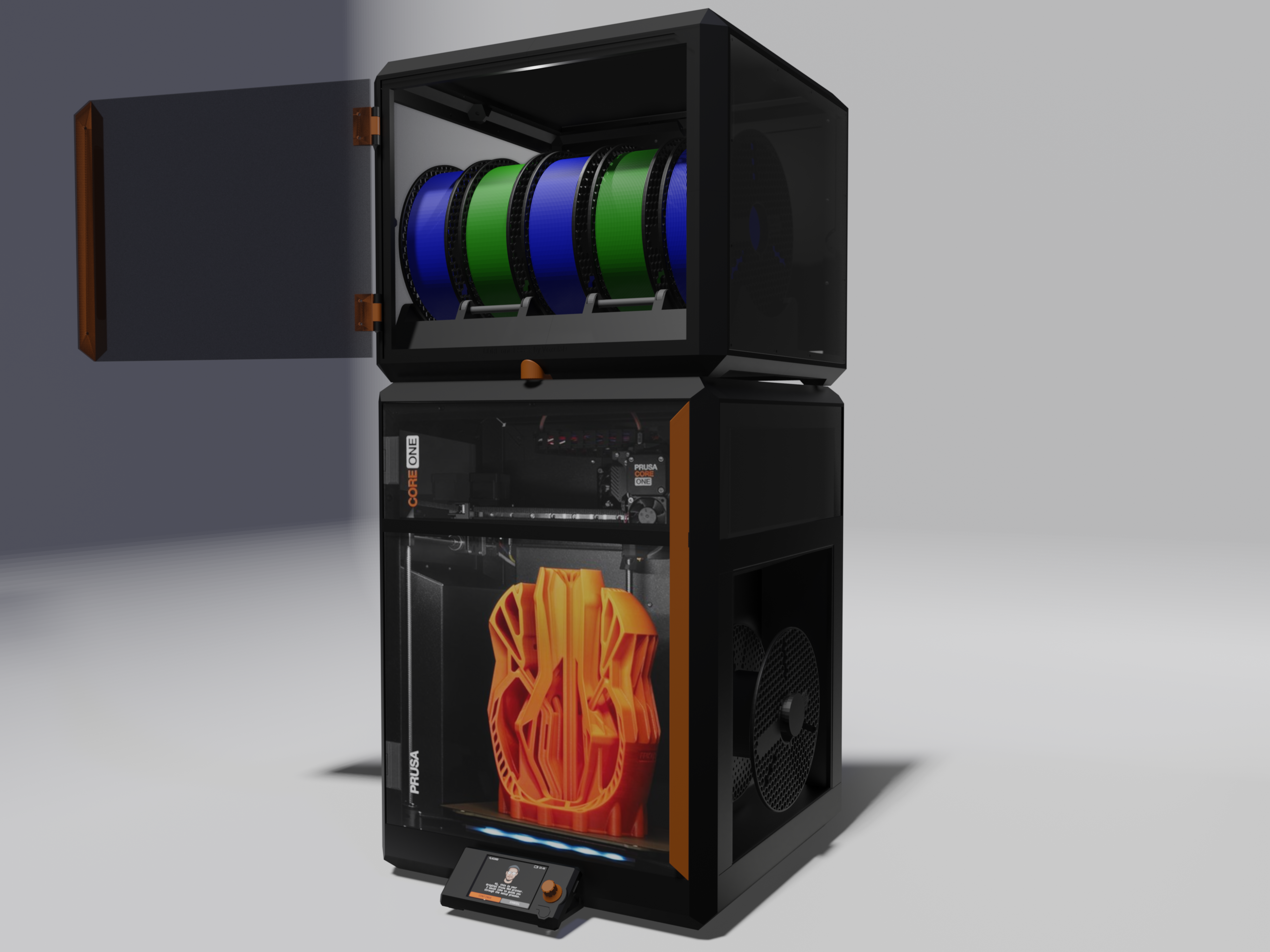 PRUSA CORE one - COREBOXX 3D model thumbnail