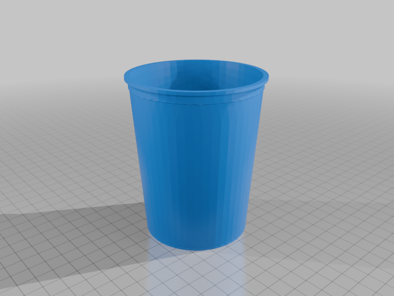 3D Yazdırılabilir Kupa (Sadece Plastik Aparattır!!!)