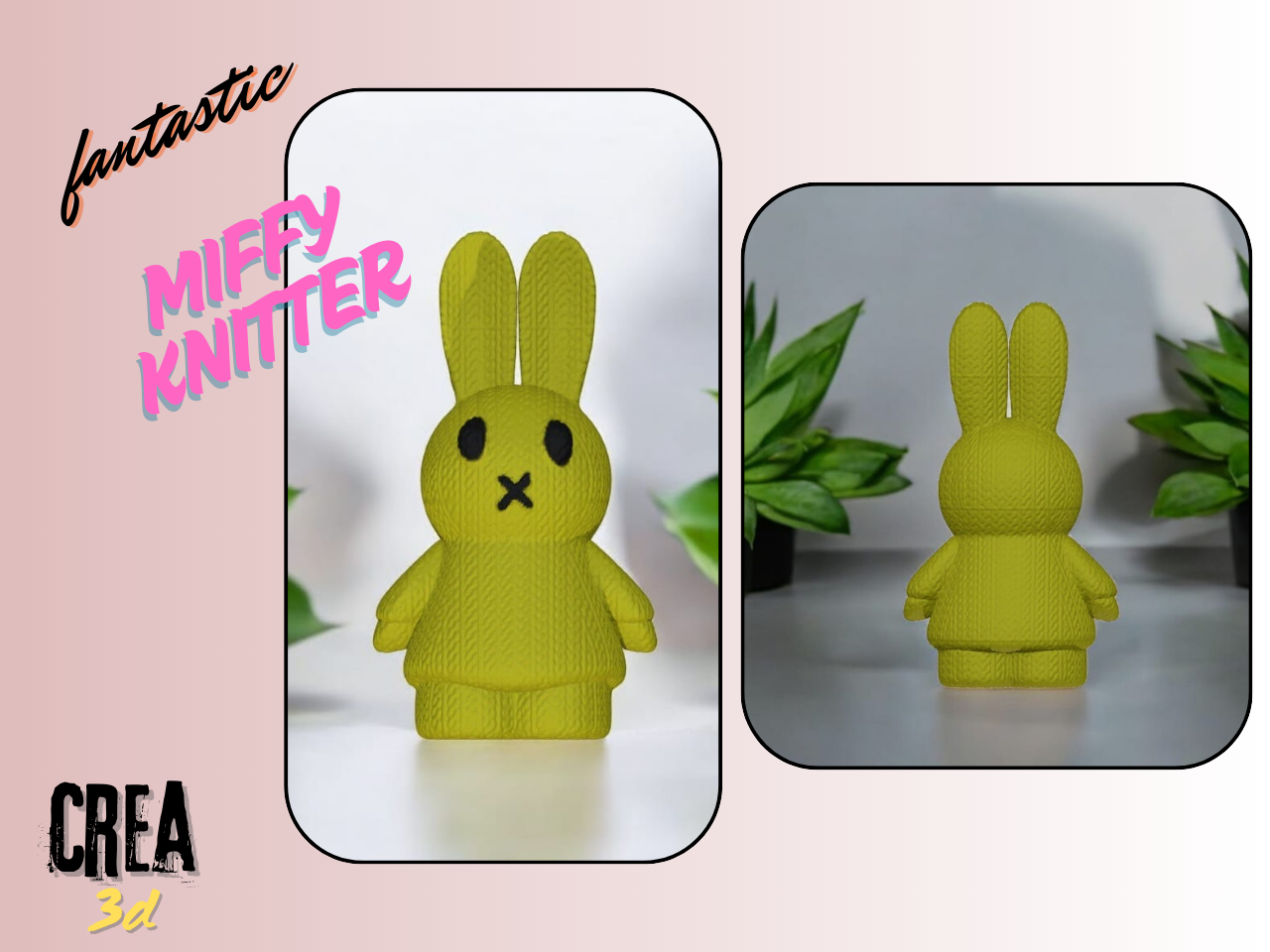 miffy pupazzo knitter