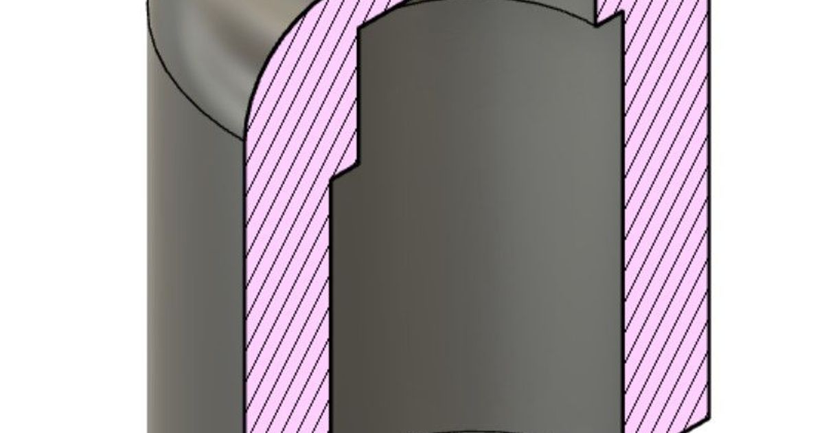 Paintball HPA Fill Nipple Cap by Aszaunmi Download free STL model