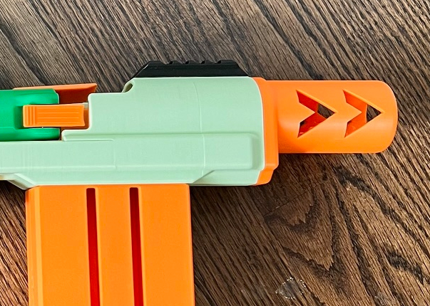 Fluted Muzzle for Silly's Battle Axe Nerf Blaster