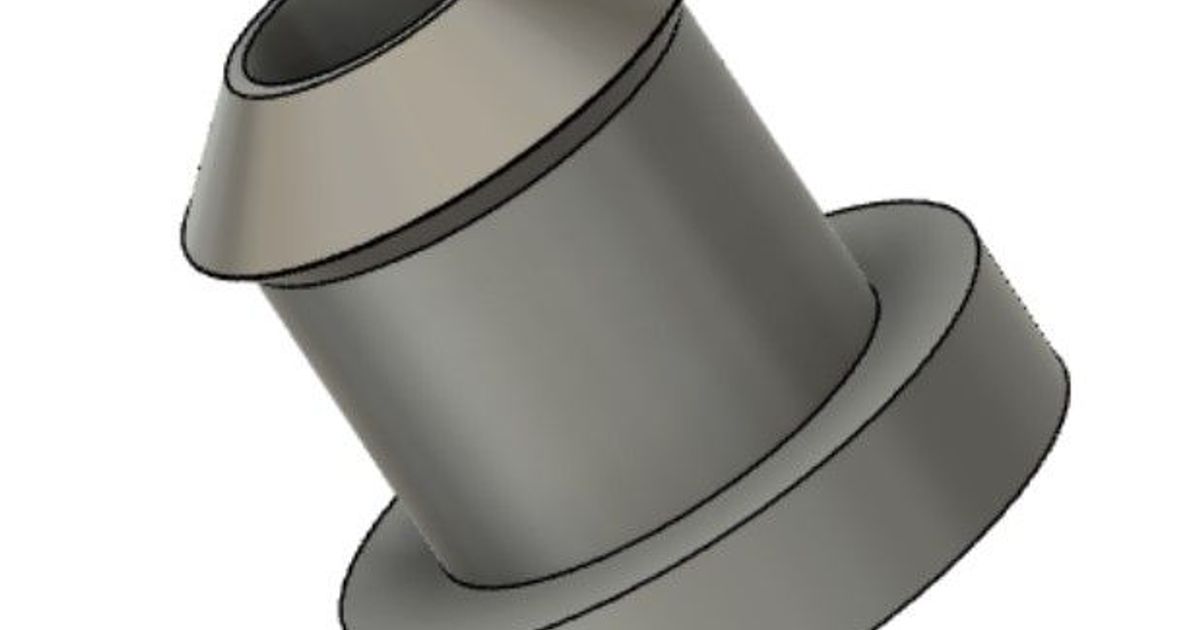 Small Thru hole grommet by Aszaunmi Download free STL model