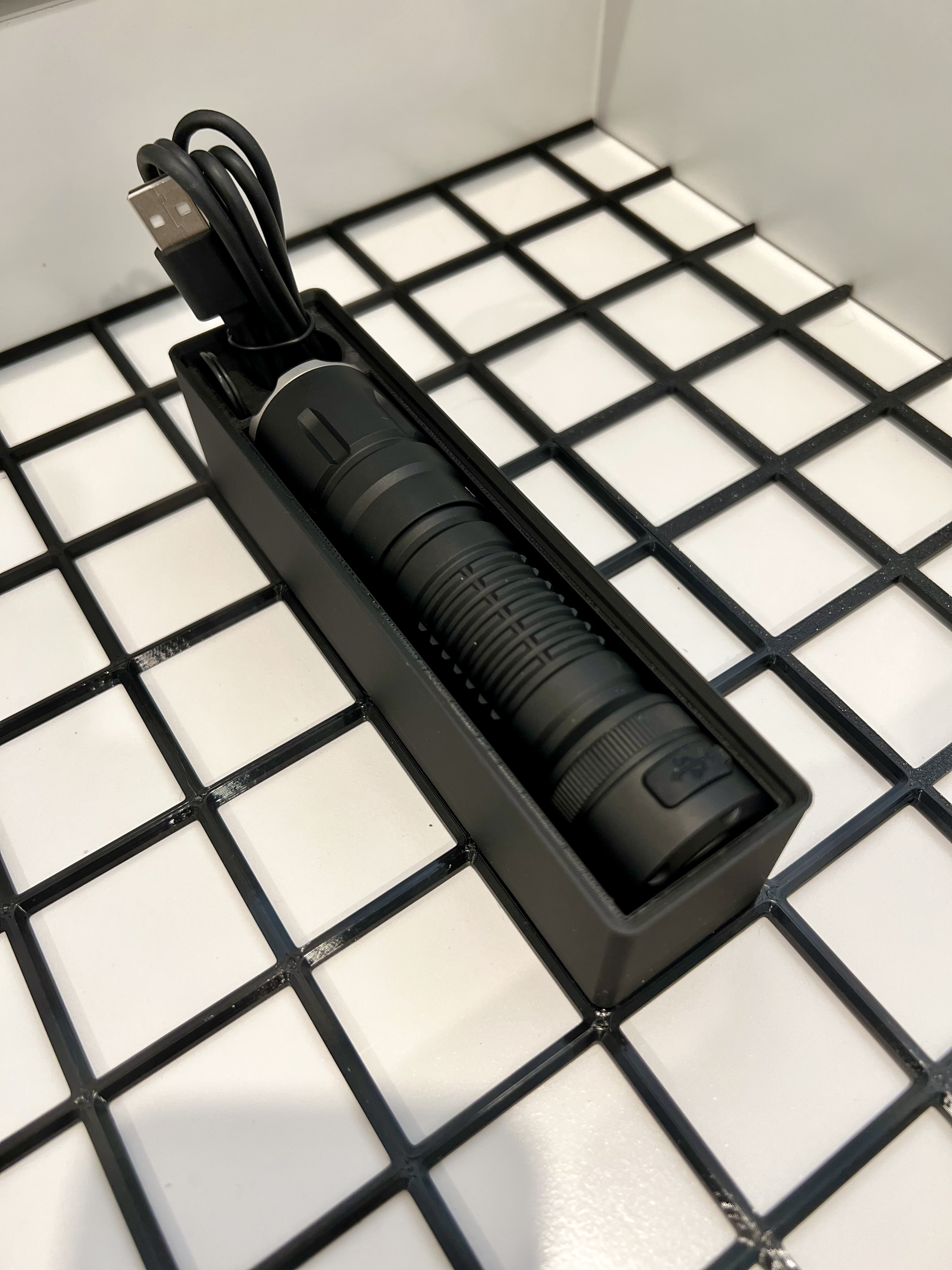 Sofirn SC33 Flashlight Gridfinity Storage Holder