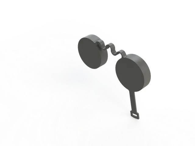Protective eyepiece caps for «Nikon Sportstar EX» binoculars