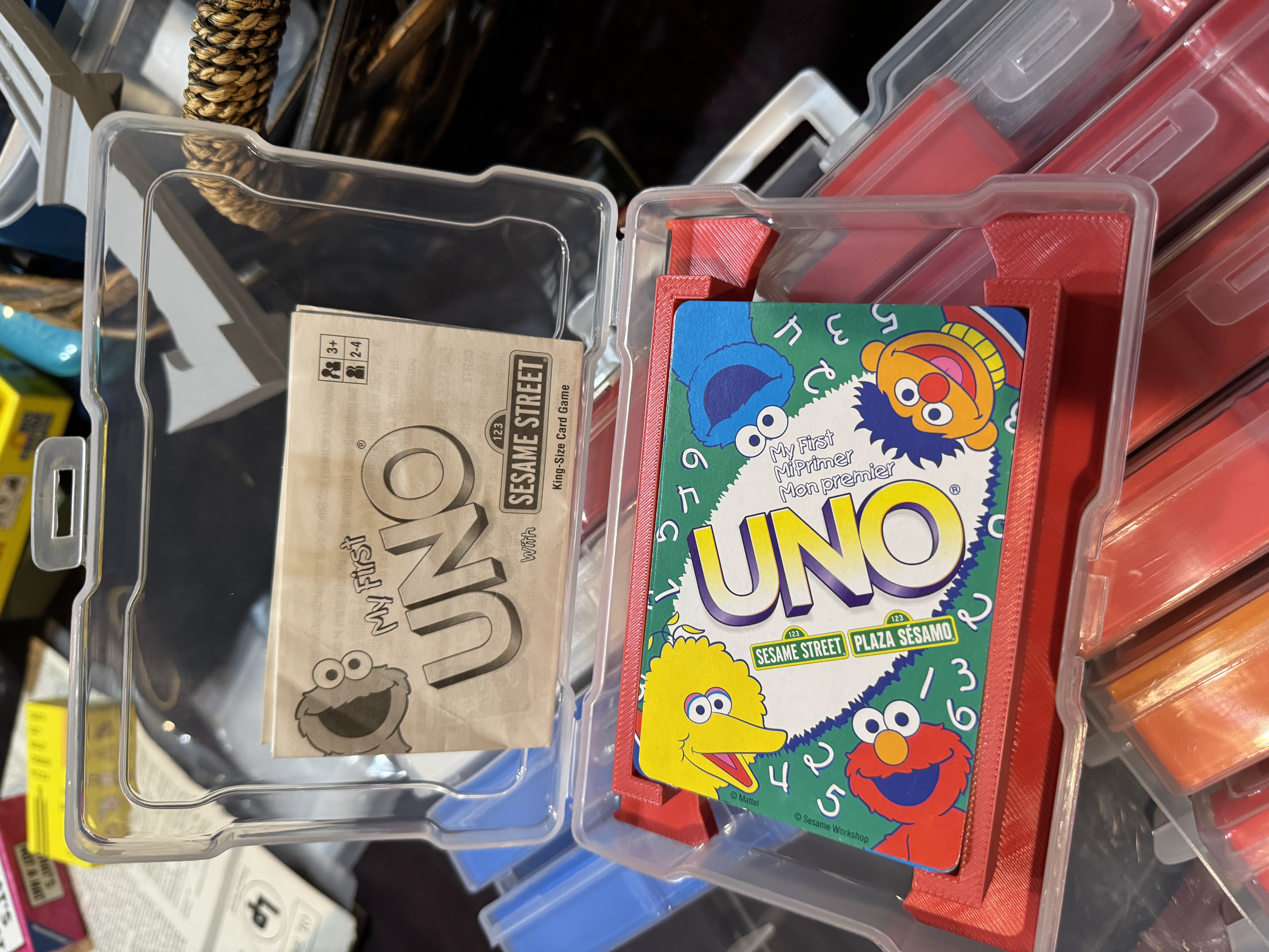 My 1st Uno photocaddy insert 3D model thumbnail