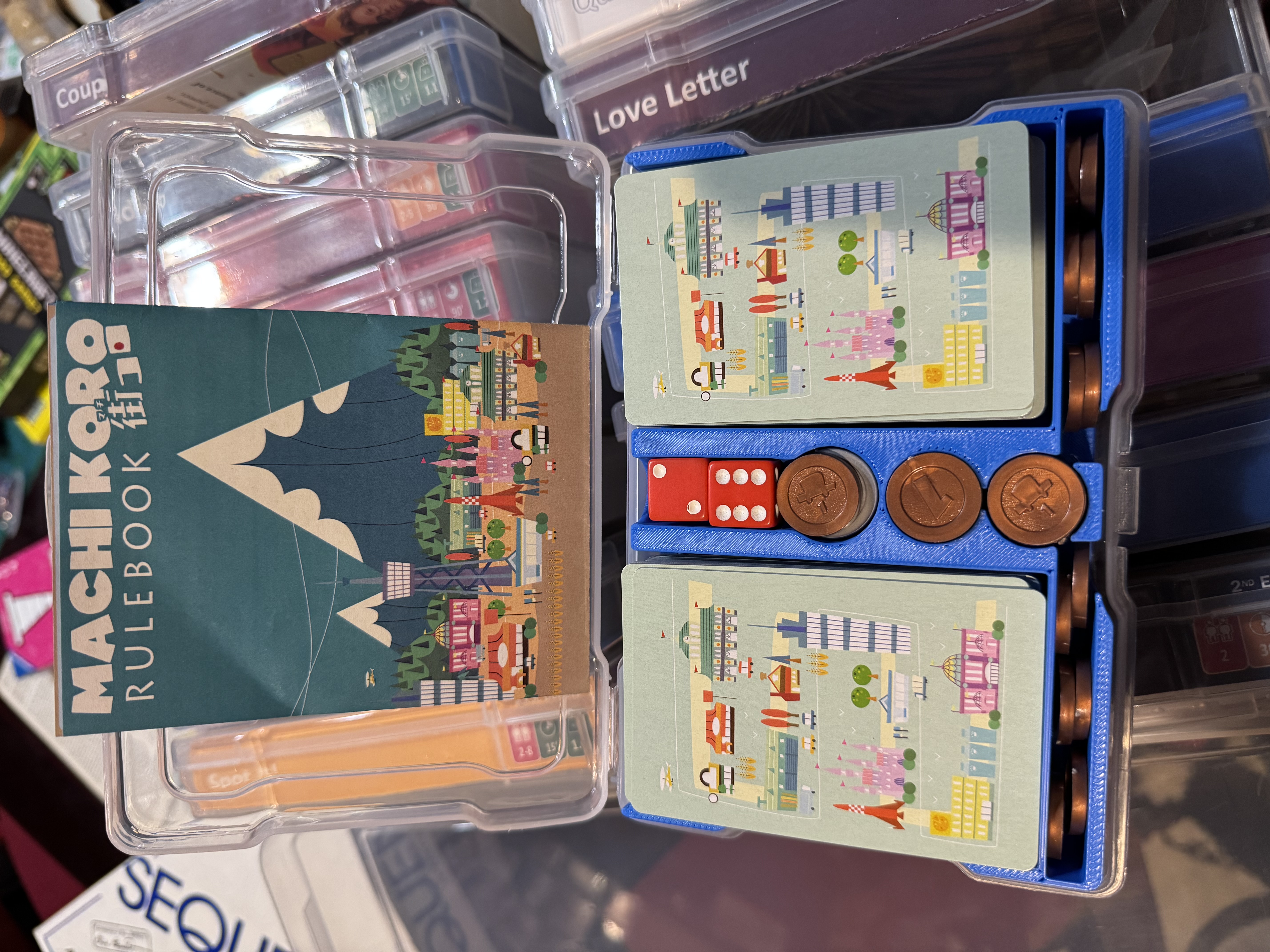 Machi Koro Photocaddy insert