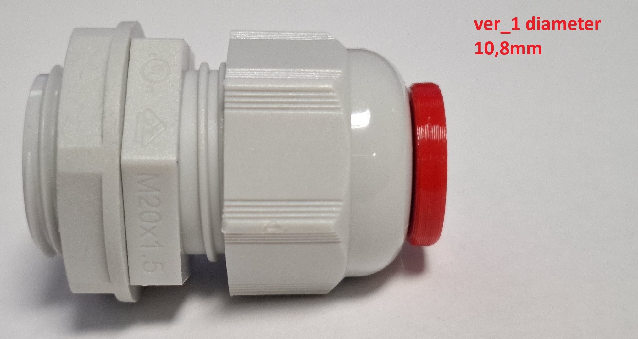 cable gland plug m20×1,5_ver_1_cable8-12mm (plug diameter 10,8mm)