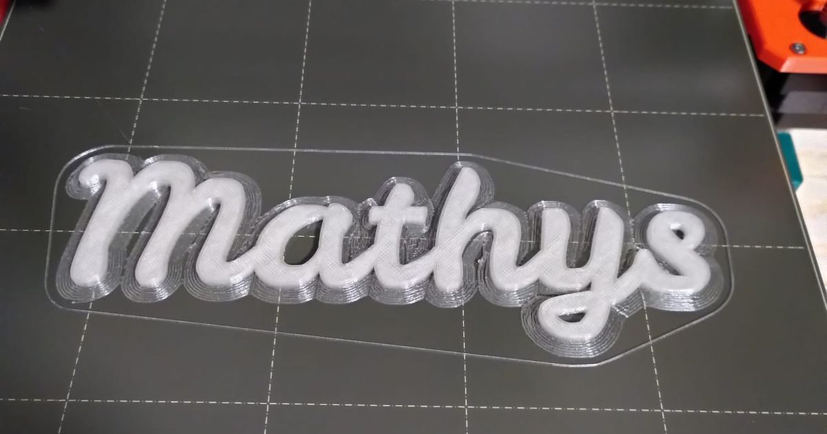Mathys Leckerli One Font by Heleplanchiste | Download free STL model ...