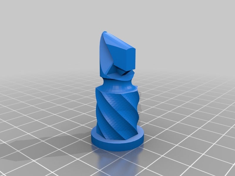 Miniatura 7 do modelo 3D Column Chess Set 1