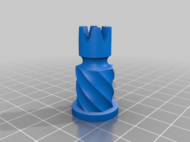 Miniatura 8 do modelo 3D Column Chess Set 1