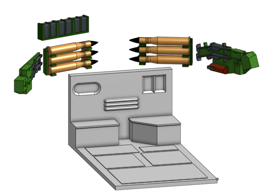 1/56 Rubicon Achilles Mk. IIc. Detail Kit