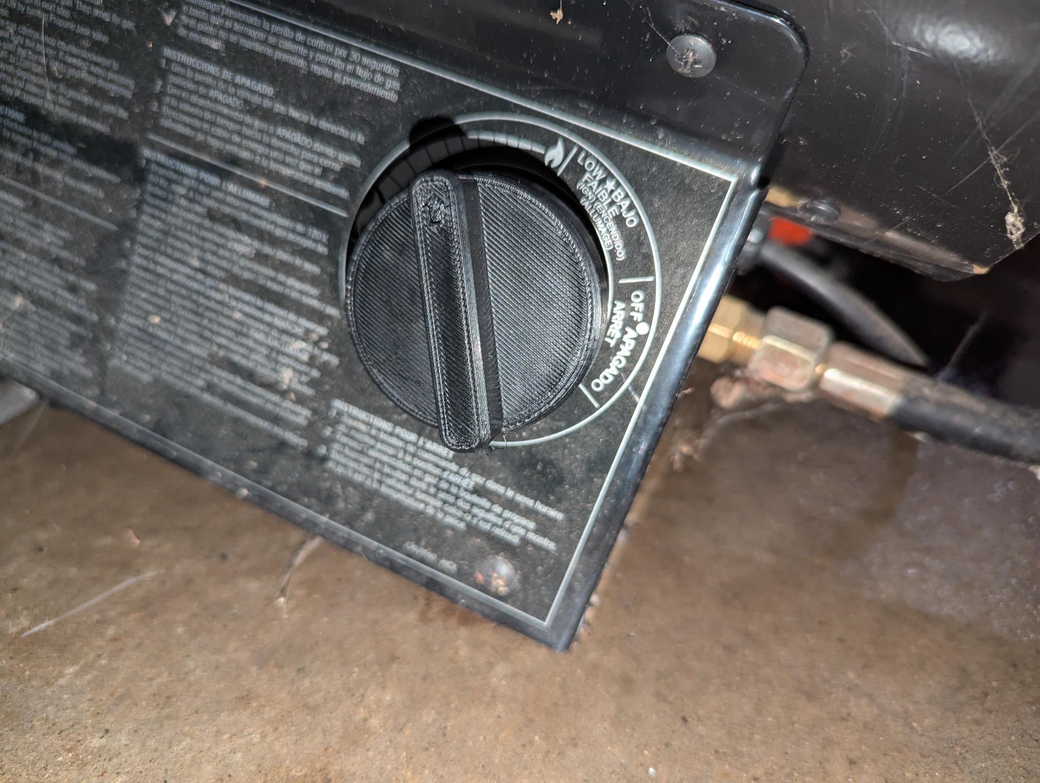 Dyna Glo Propane Heater Dial