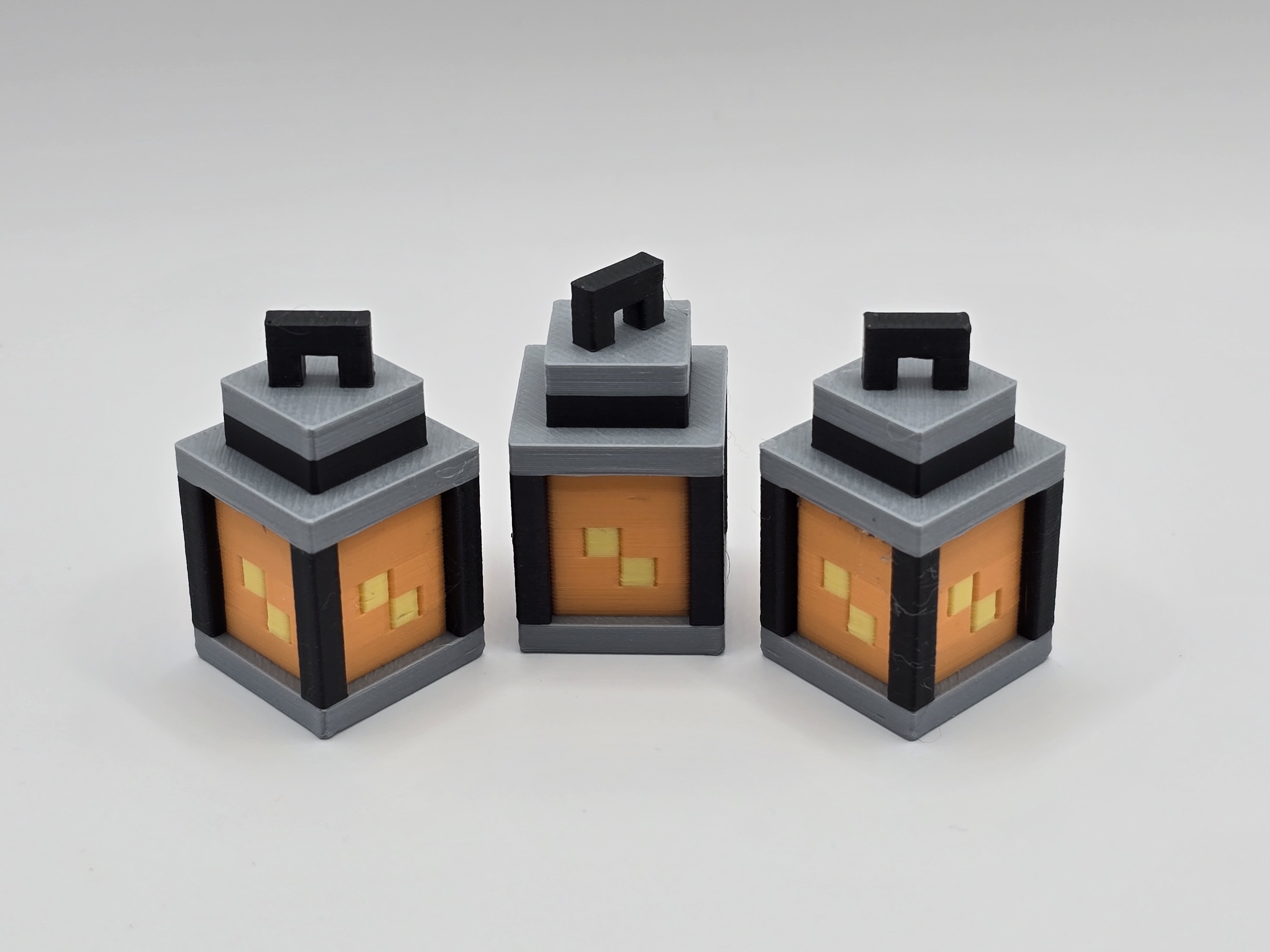 Miniatura 2 do modelo 3D Minecraft Lantern - Mini - Keychain