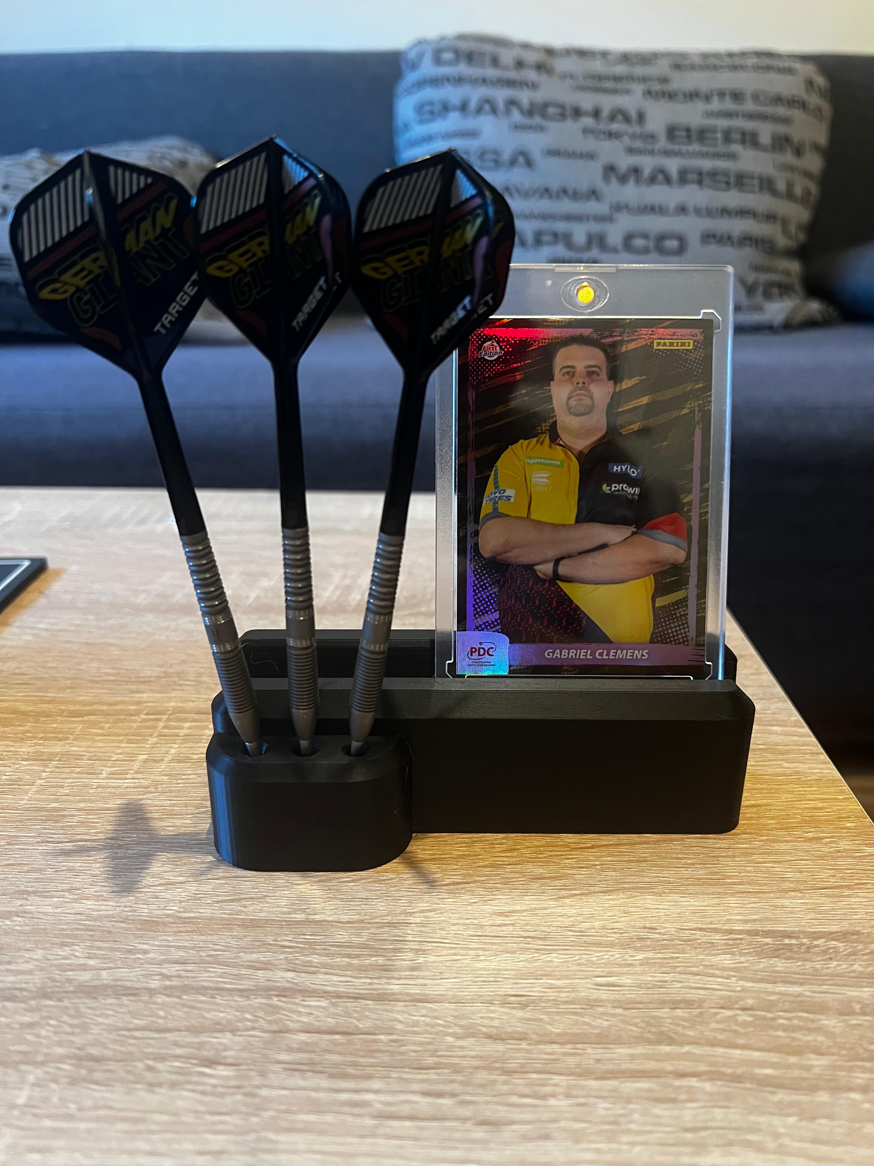 Darts Holder with Collecter Card Holder