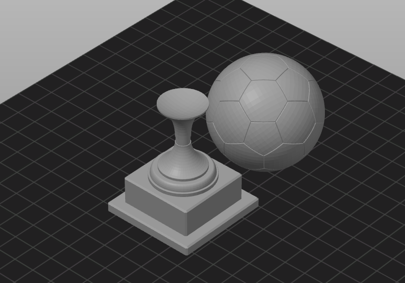 Ball trophy for winners
