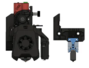 Apogee hotend base TZ E3 2.0