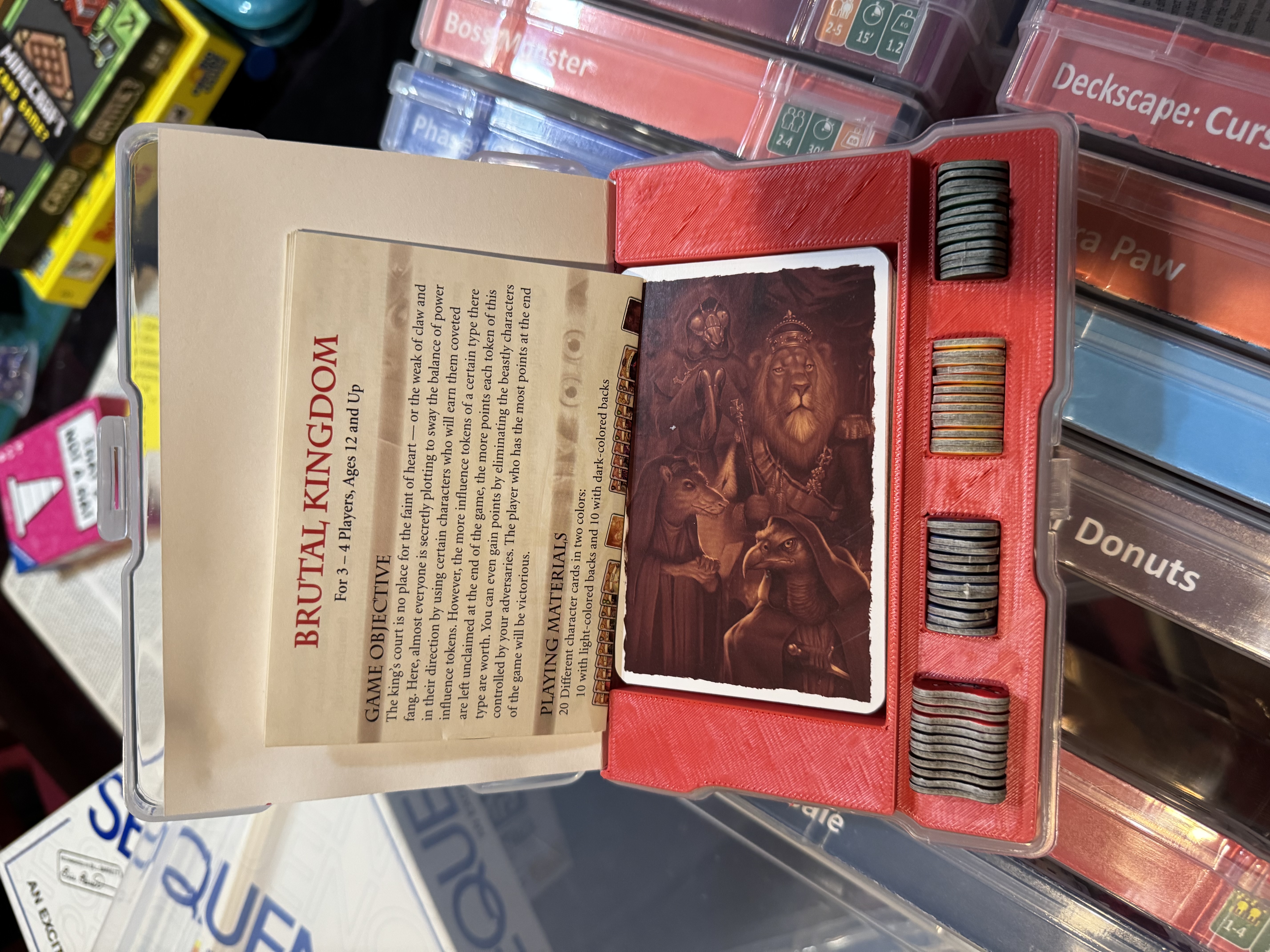Brutal Kingdom Photocaddy insert