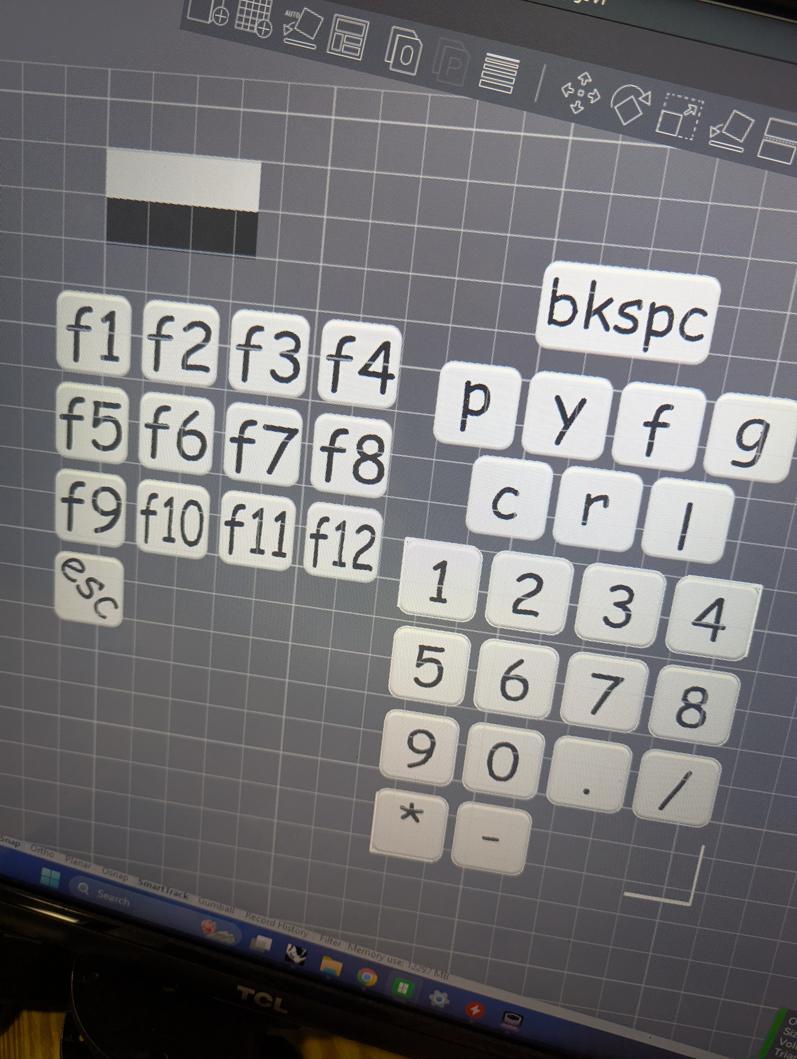Low Profile Comic Sans Keycaps — thumbnail 2