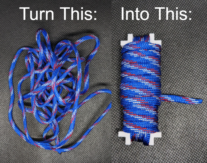 Mini EDC Paracord Spool — miniatura 2