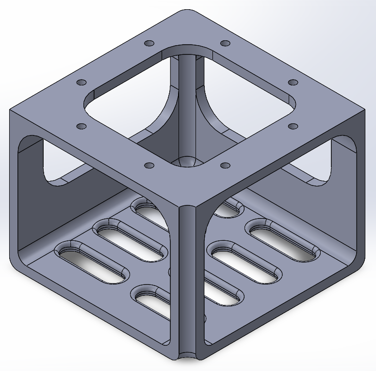 Miniatura 5 do modelo 3D Under Desk Cable Tray