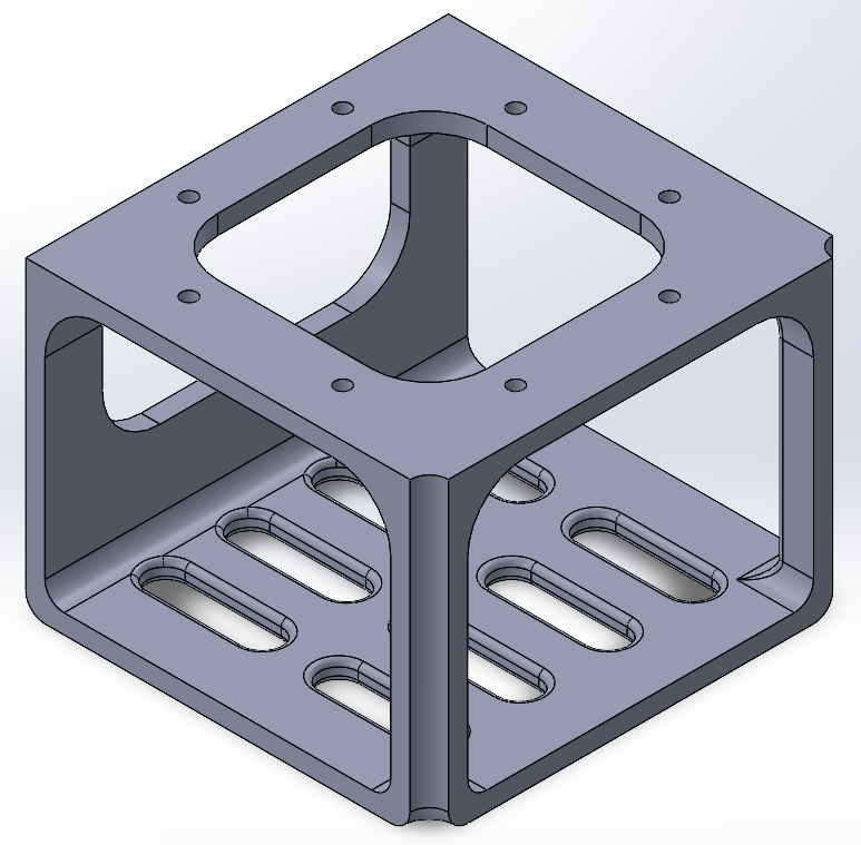 Miniatura 6 do modelo 3D Under Desk Cable Tray