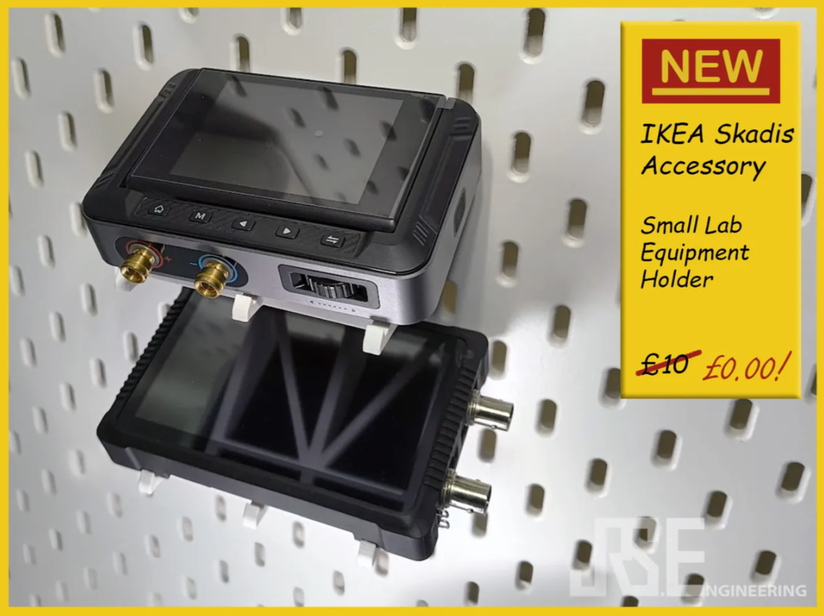 Small Lab Equipment Holder Ikea Skadis
