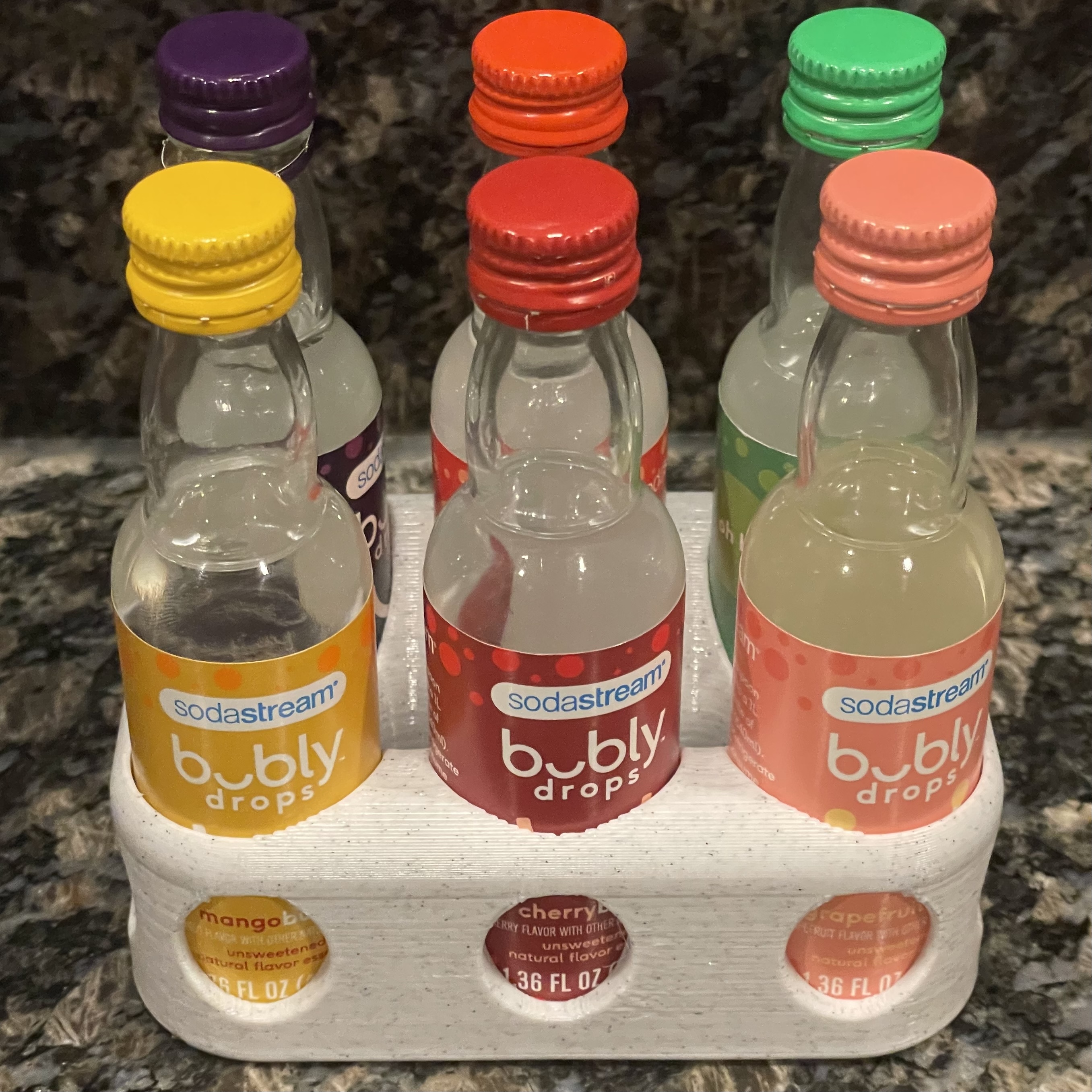 SodaStream Flavoring Bottle Organizer