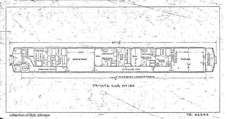 PRR Private Car Z74c 180 Interior for Rivarossi HW