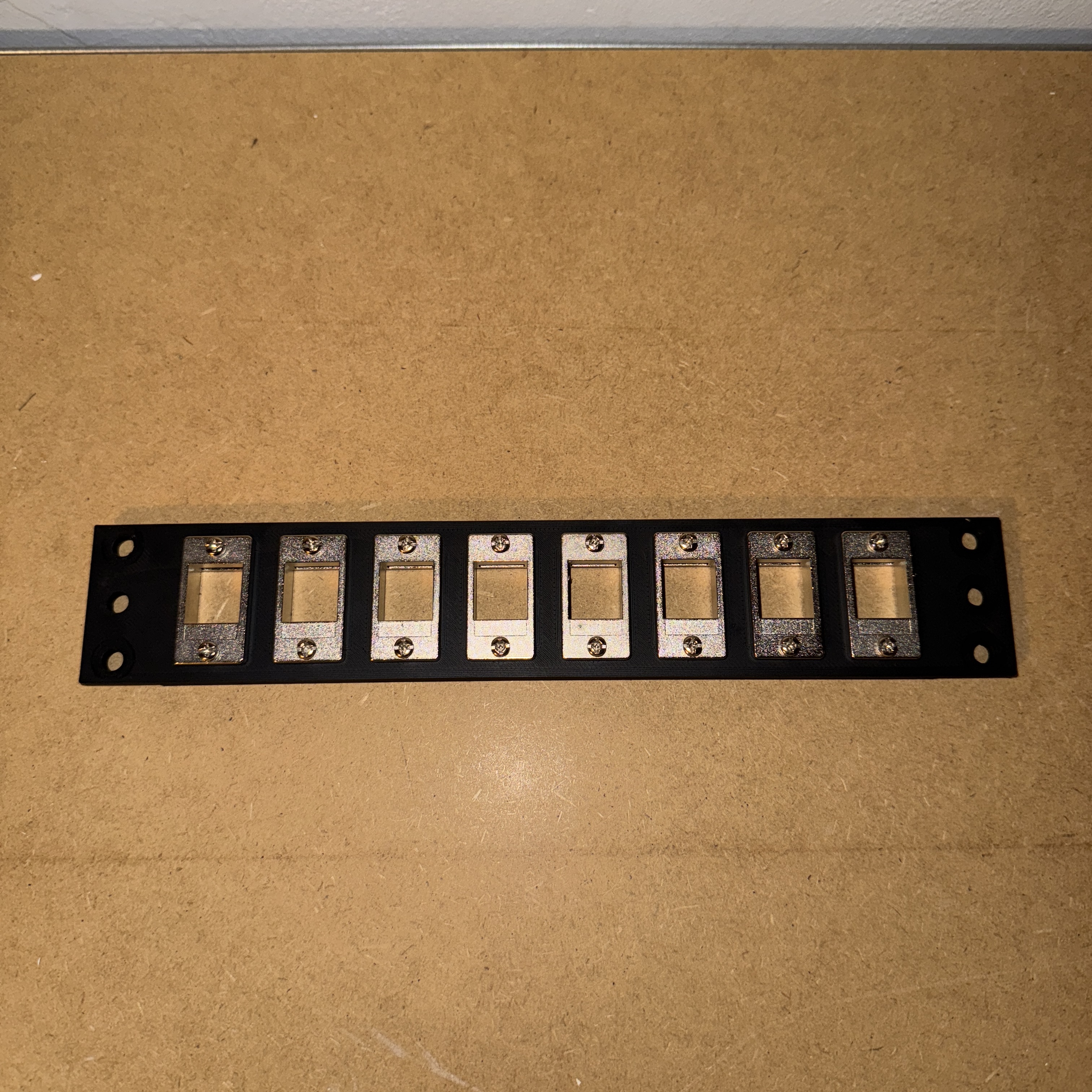 10" Keystone Patchpanel