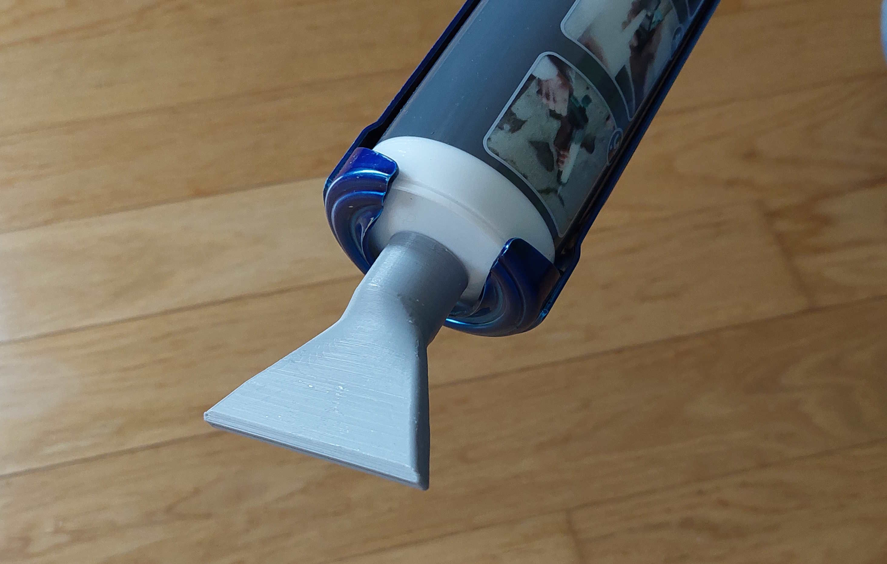 Flat Nozzle for Silicon Cardridge
