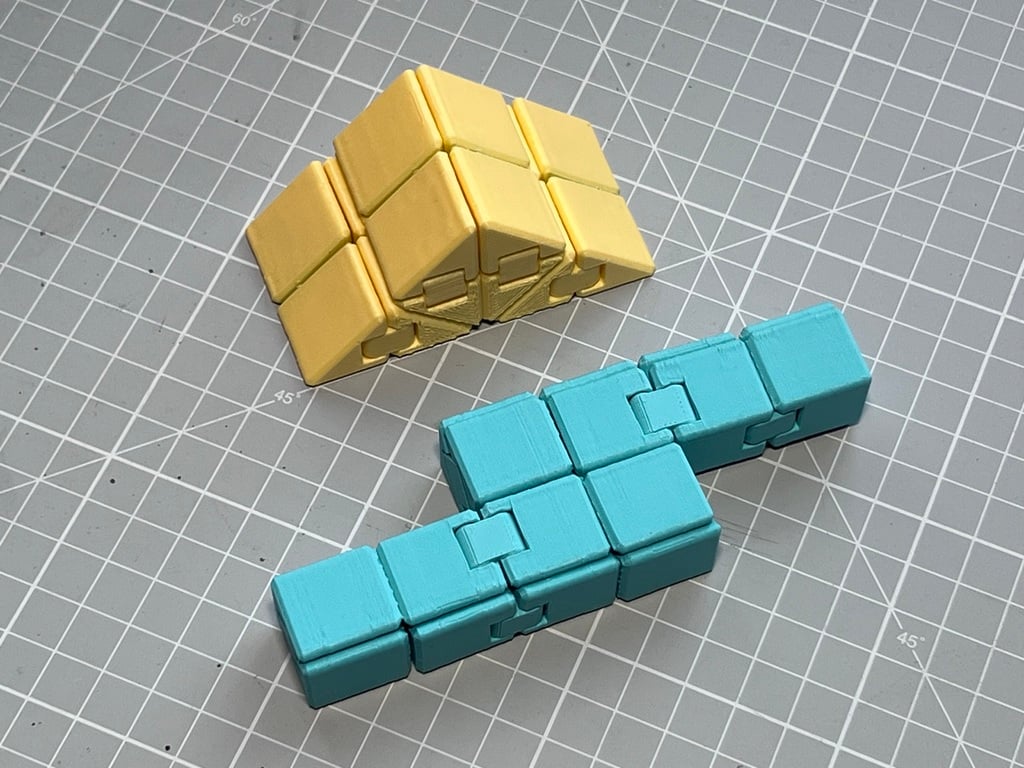 Miniatura 3 do modelo 3D Print In Place Ultimate Fidget Cube