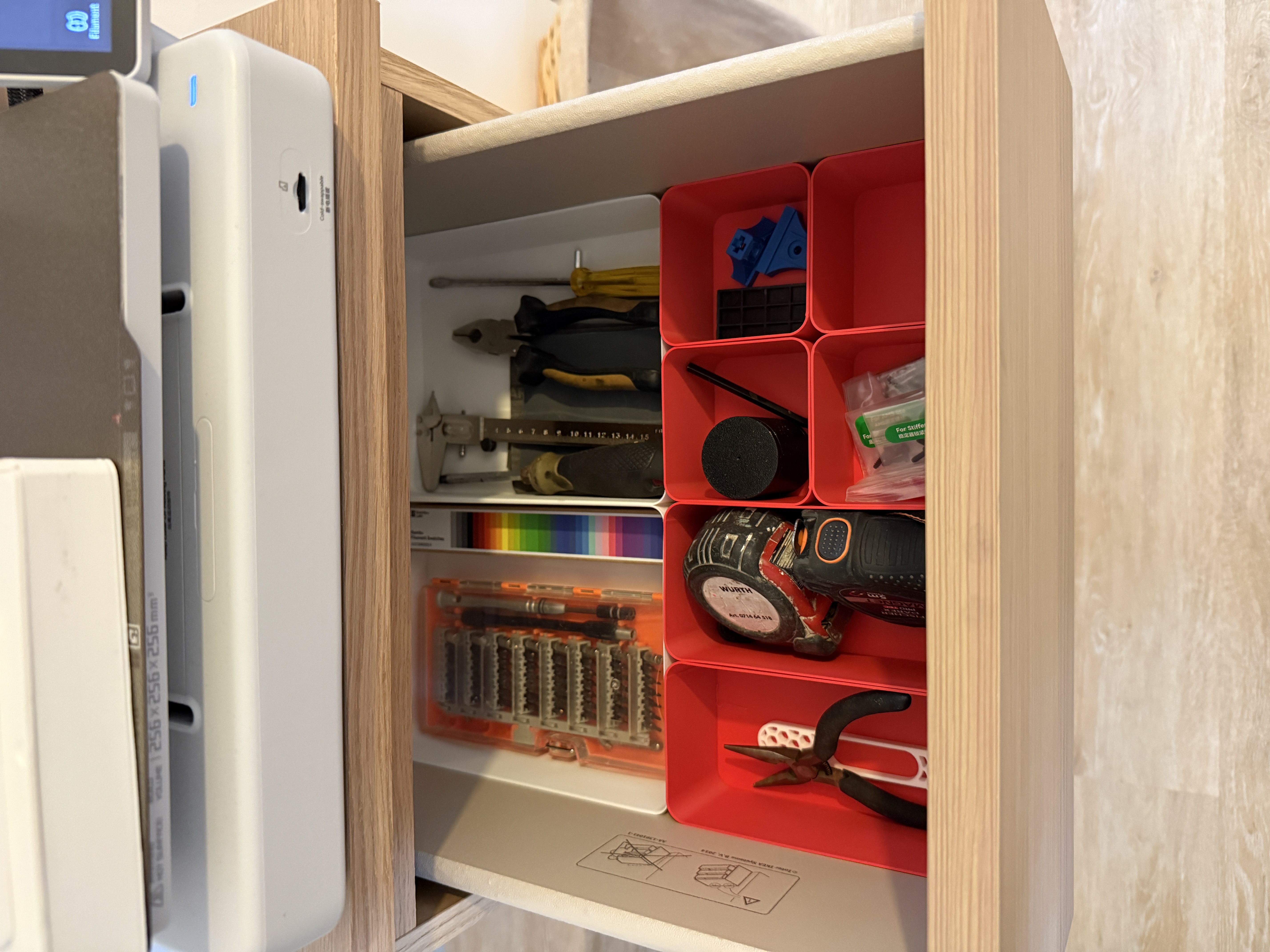 Drawer organizers for small IKEA Malm 40cm width