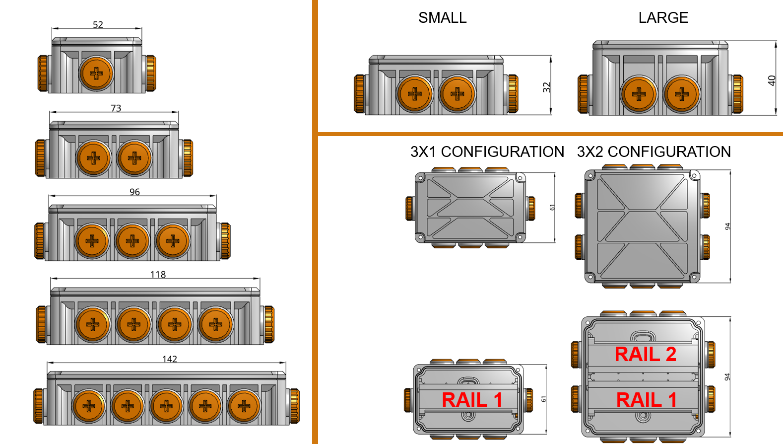Multiconfiguration WAGO Junction box — miniatura 3