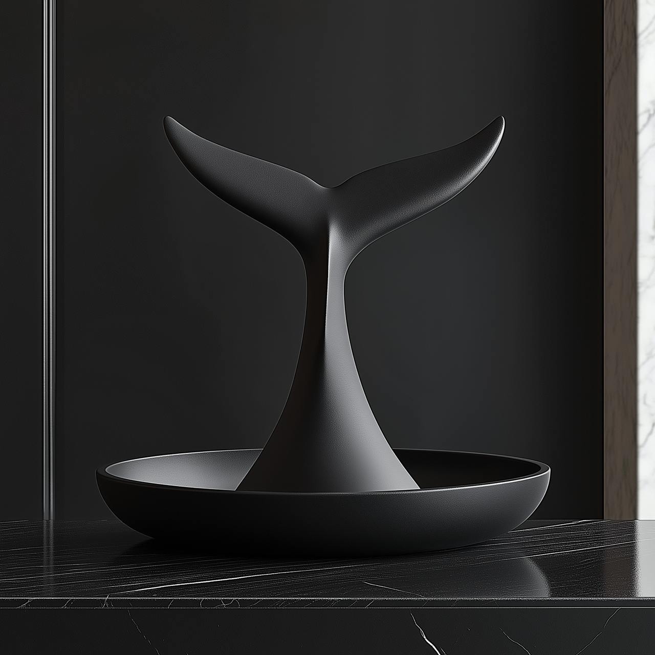 Whale Tail Jewelry Holder