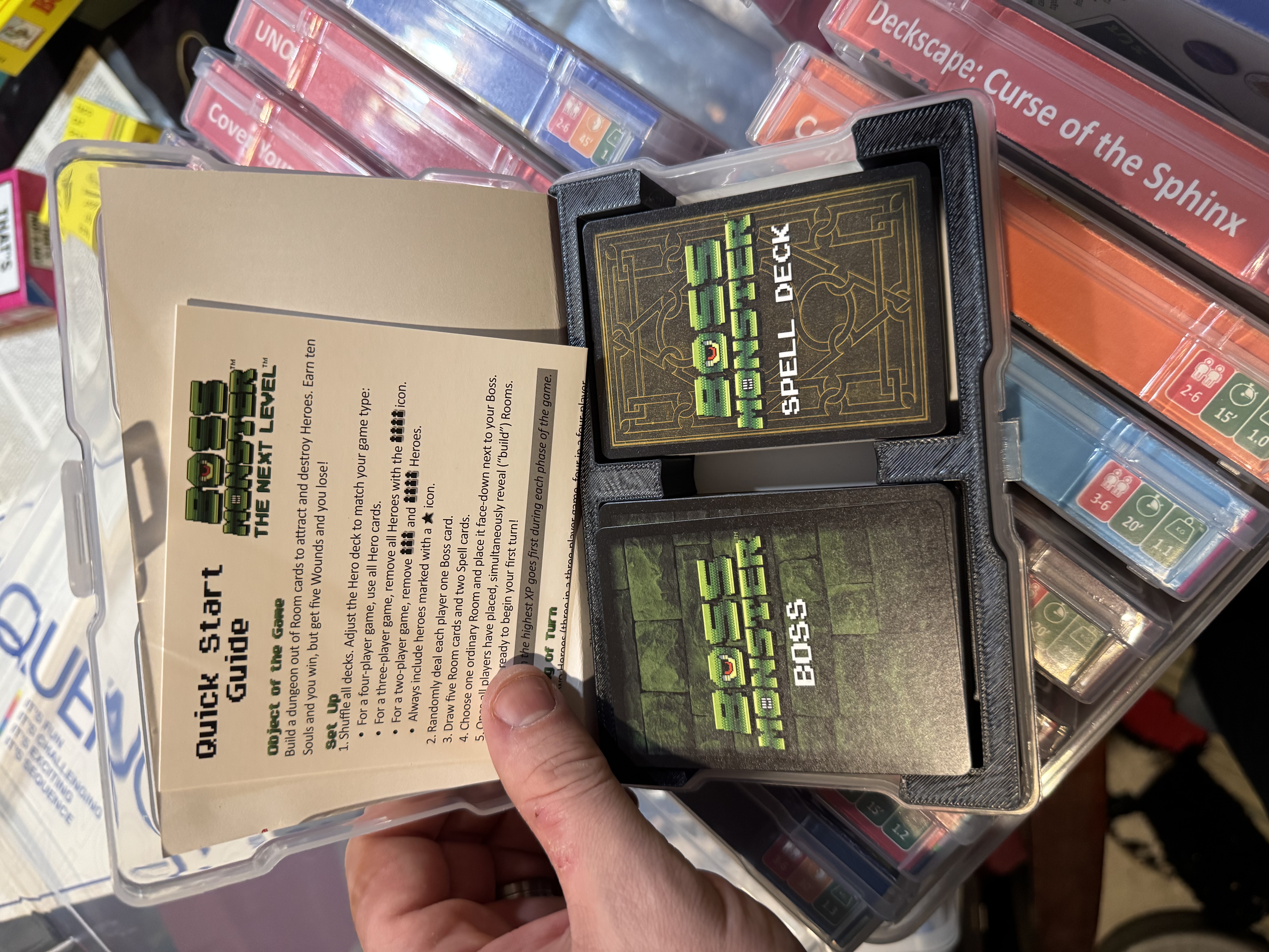 Boss Monster Photocaddy insert