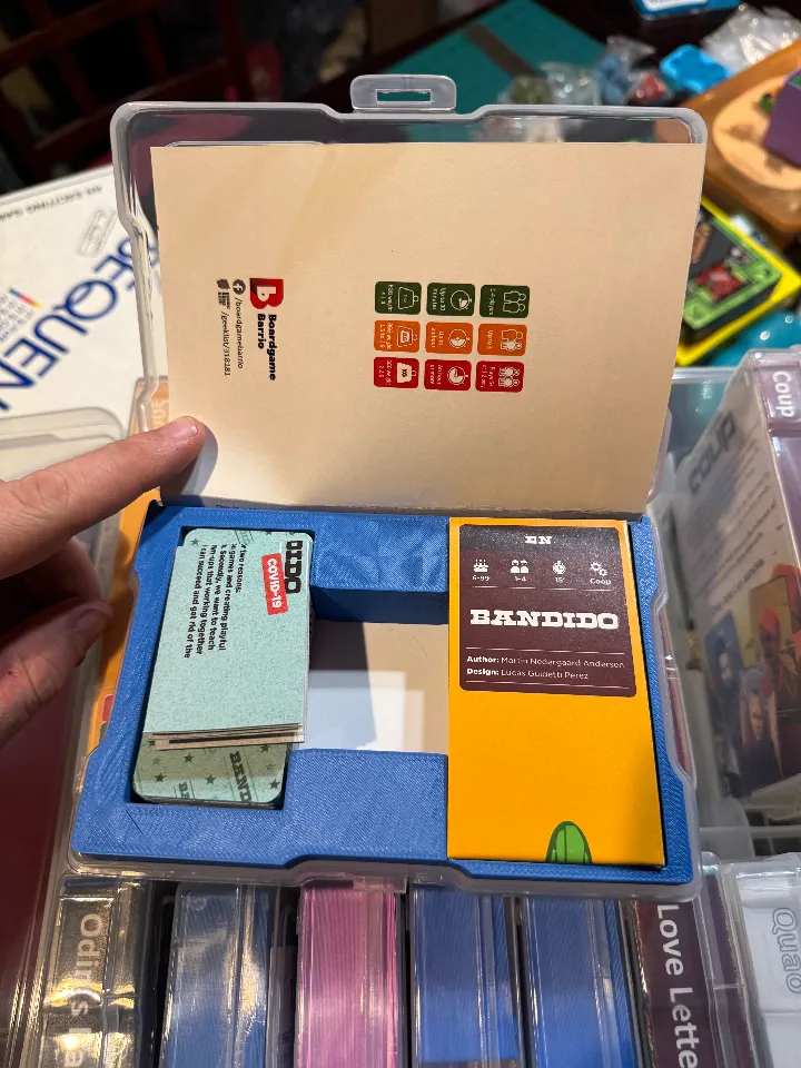 3D Printed Game Inserts for Photo Caddy storage