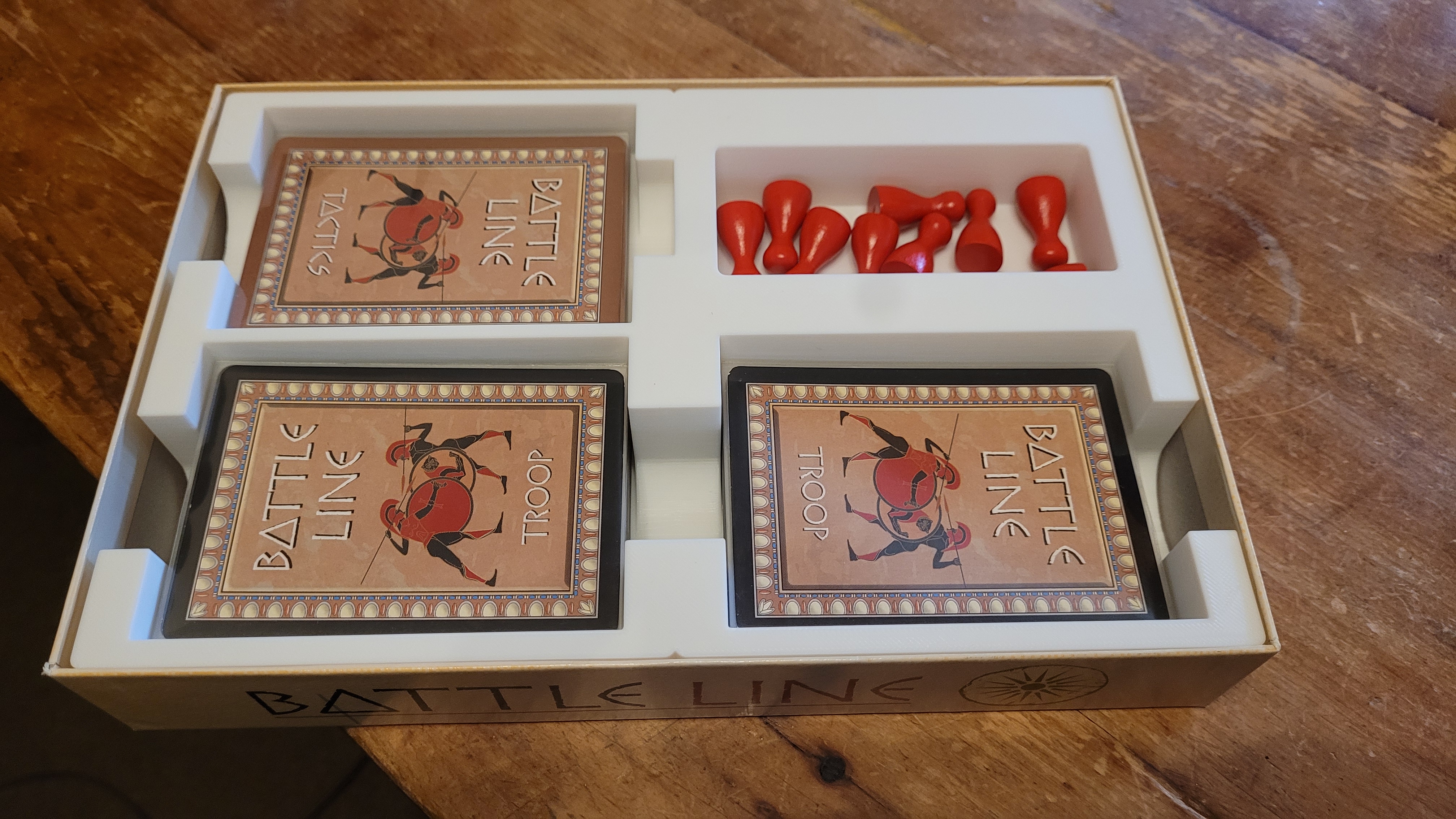 Battle Line - Board game insert