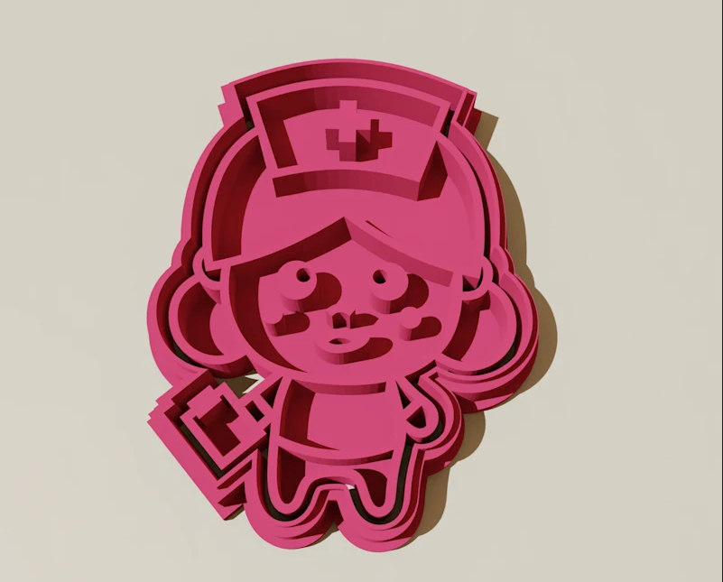 Nurse Cookie Cutter