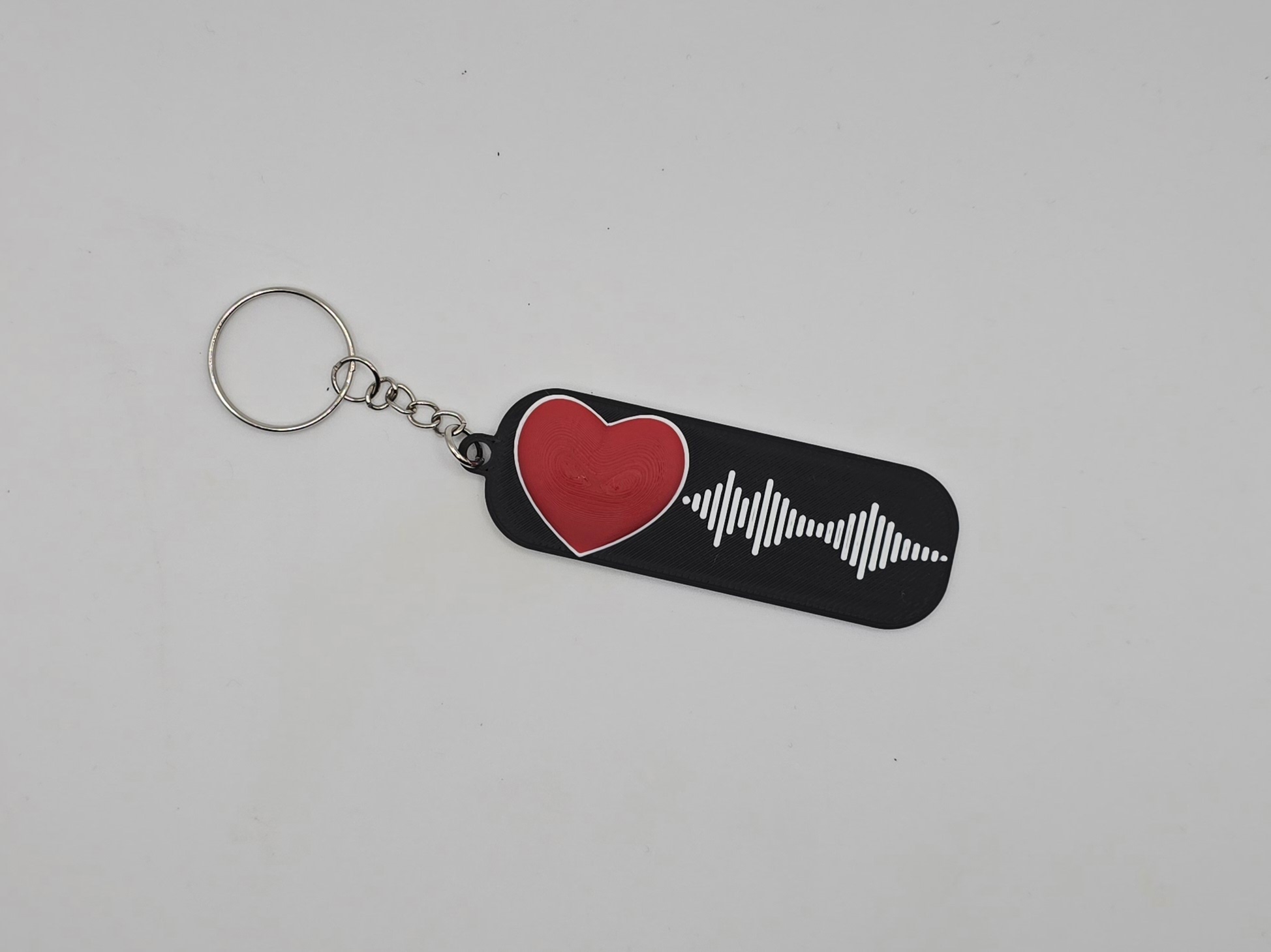 "I Love You" Soundwave Keychain #1