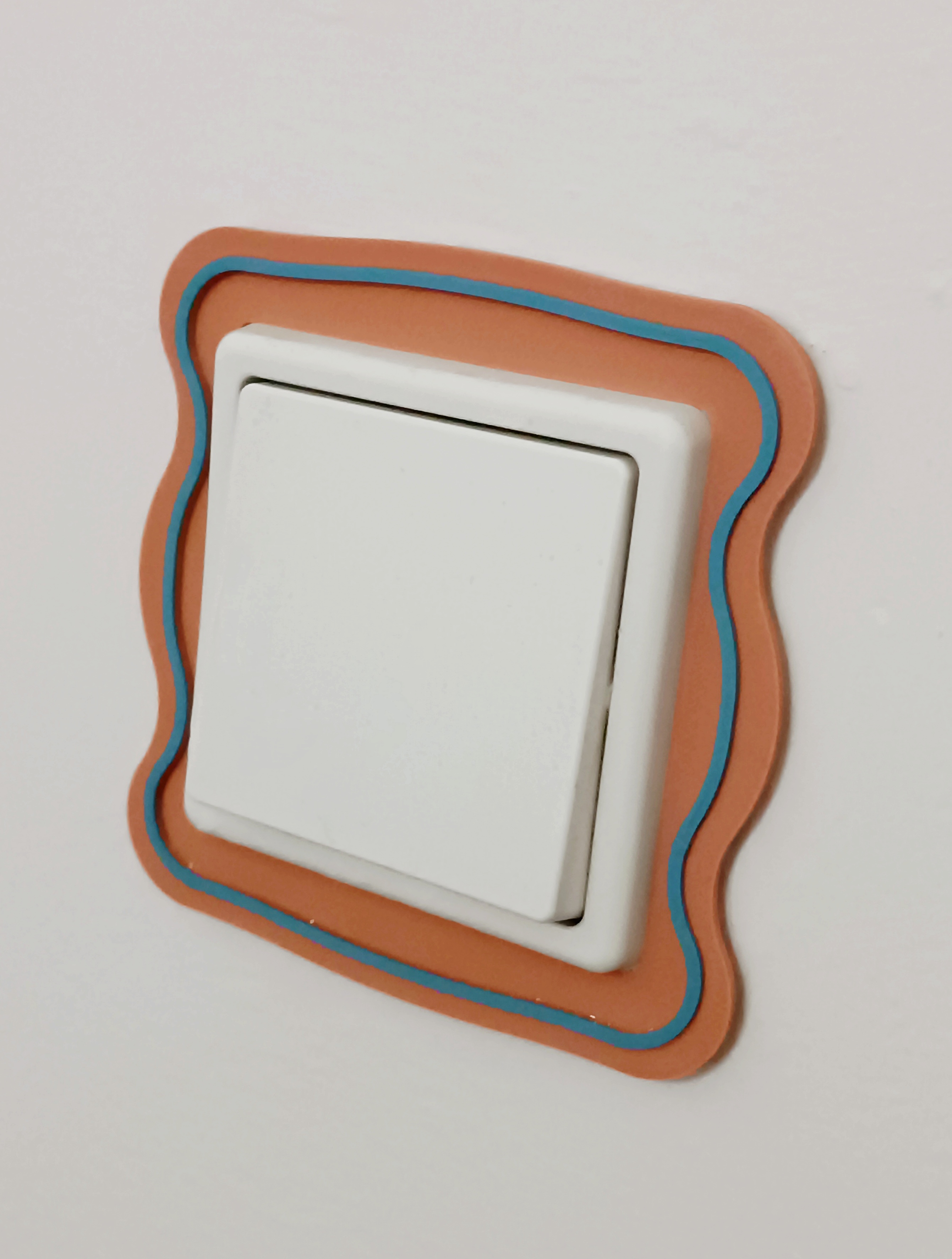 Decoratice light switch frame - Wave