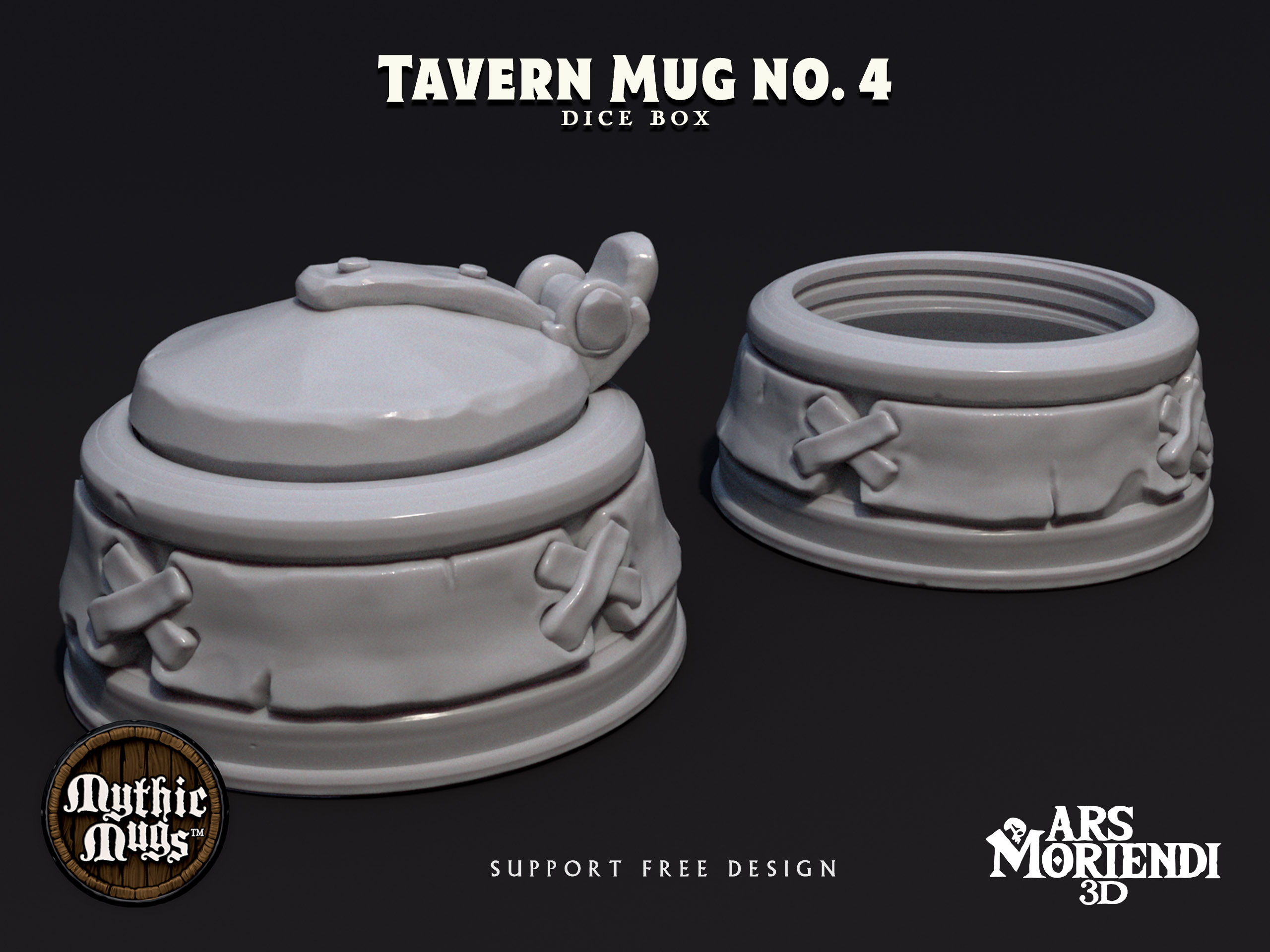 Tavern Mug no. 4 Dice Box - Mythic Mugs