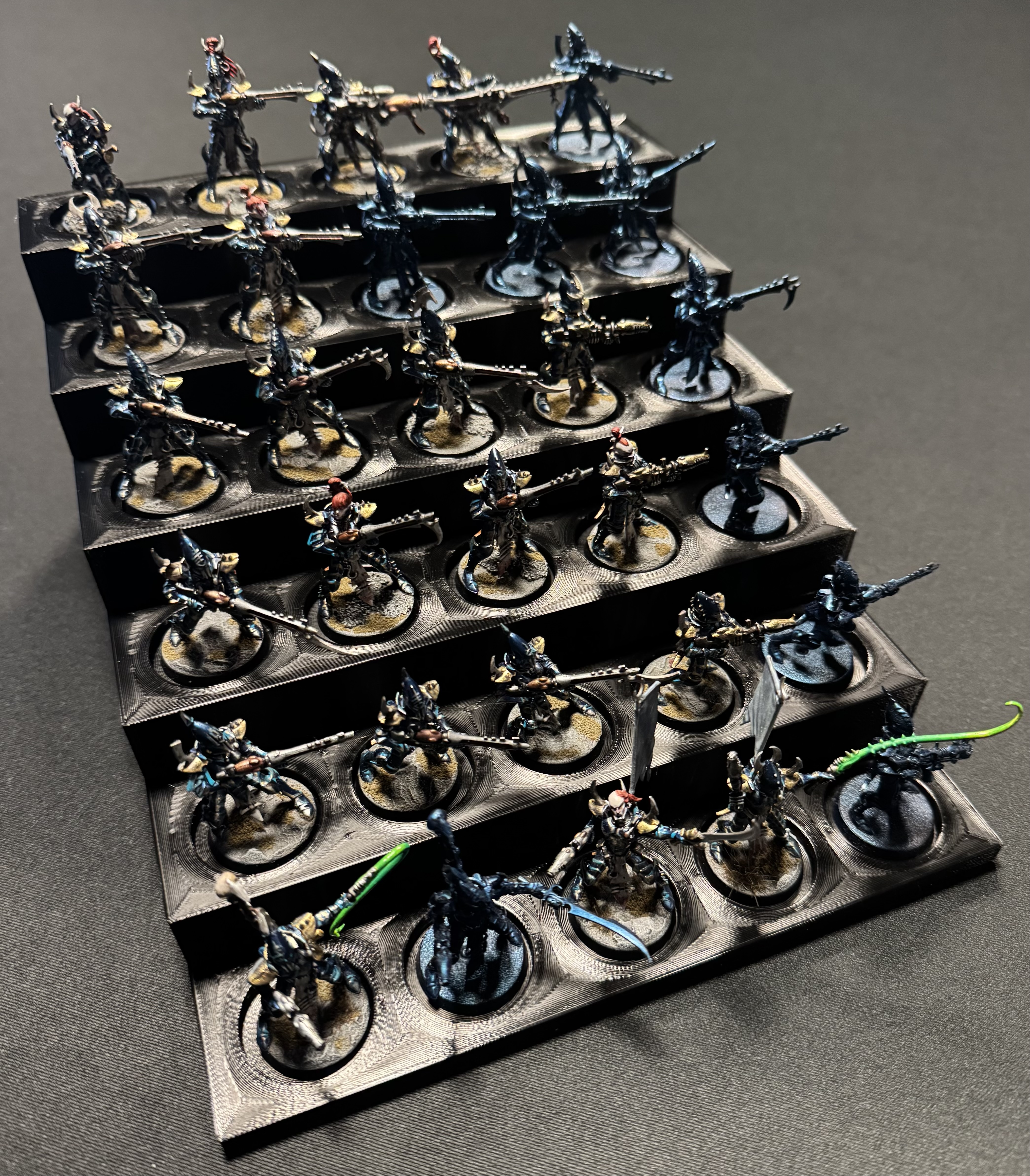 Tiered Miniatures Display Riser