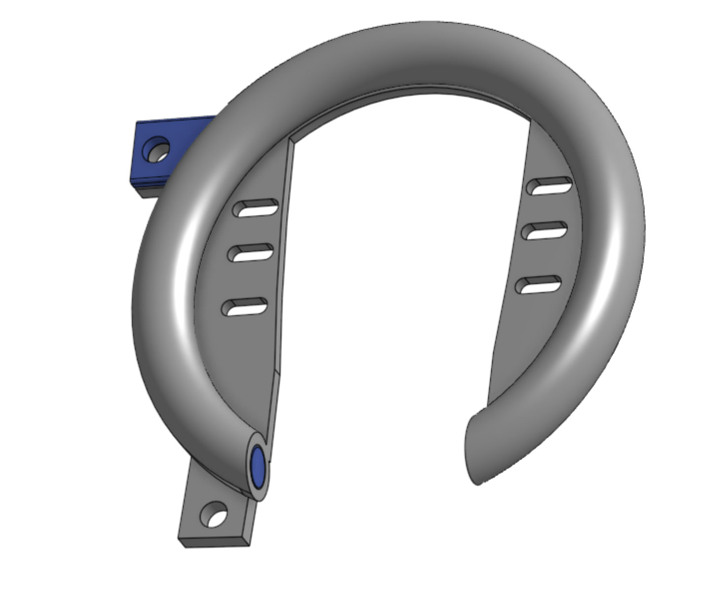 Ring-Lock, frame lock, bicycle wheel lock - print in place