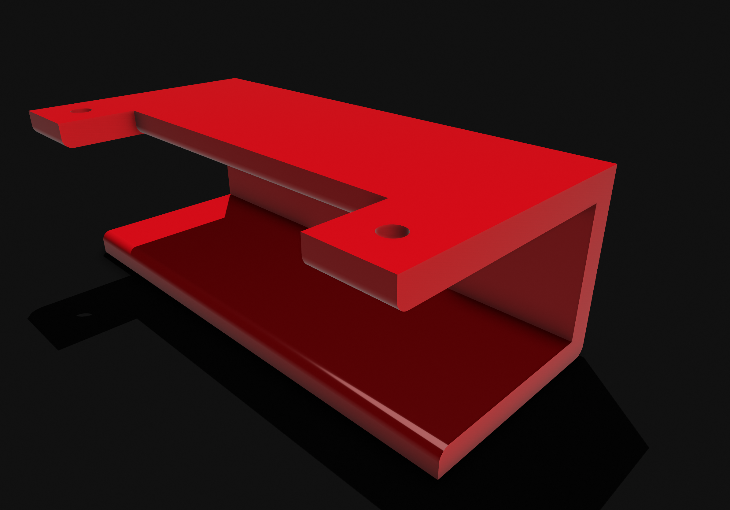 Under Table Laptop Mount V2