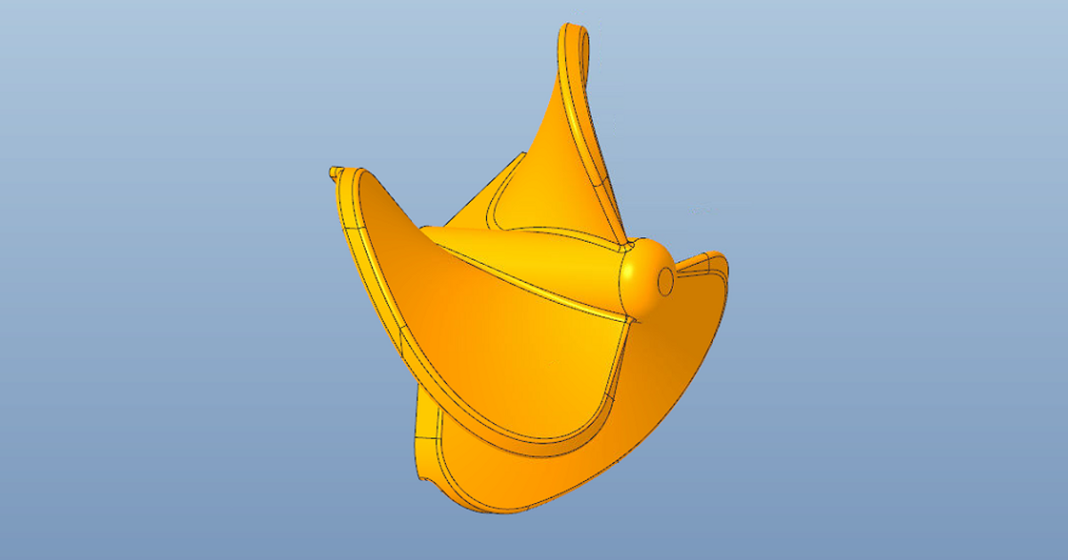 Boat propeller by bartosslajos Download free STL model