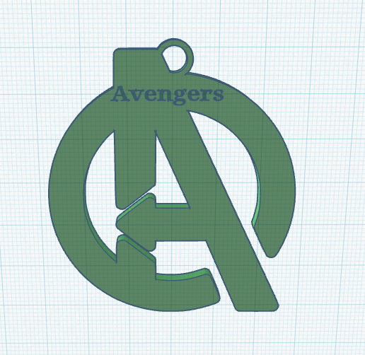 Avengers A Keychain — thumbnail 2
