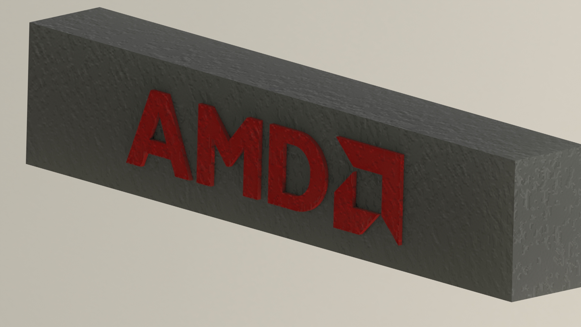 AMD logo 75mm