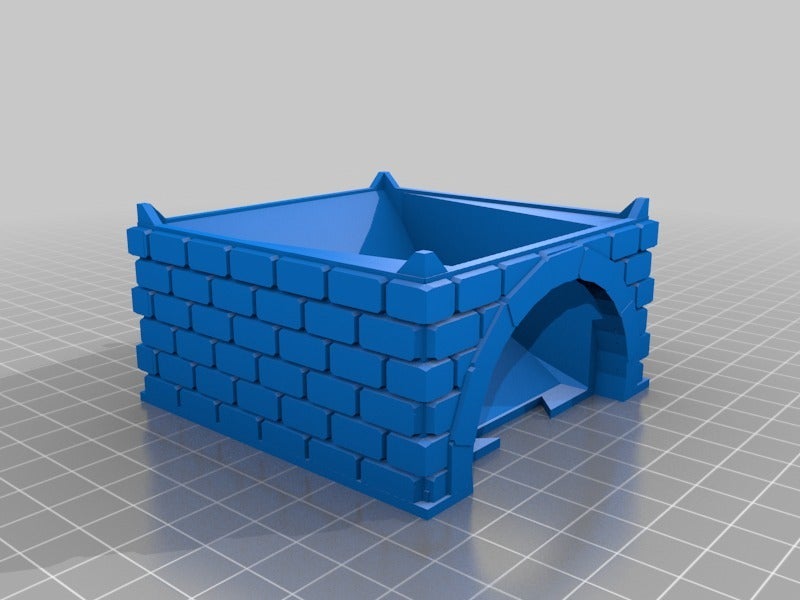 Miniatura 3 do modelo 3D Dice Tower - Modular Castle