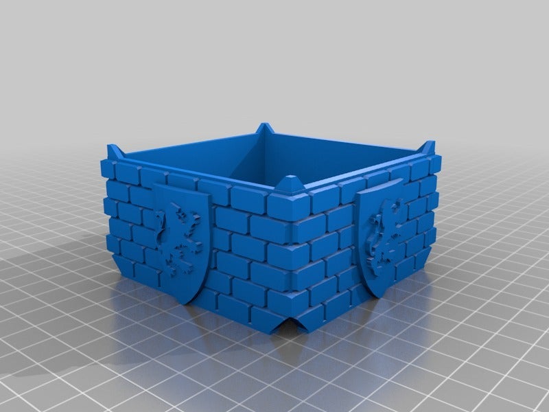 Miniatura 6 do modelo 3D Dice Tower - Modular Castle